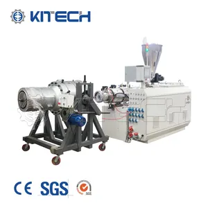 Efficiency 110-315mm Plastic PVC Drain Pipe Extruder Machine PVC Extrusion Line