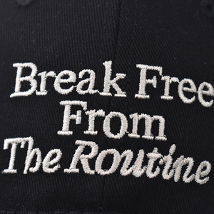Gorra de béisbol Break Free letter Pattern Snapback Hat Color sólido estilo clásico Sombrero para el sol Gorra de béisbol de otoño al aire libre - Product Image 6