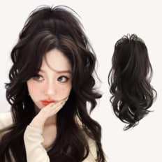 Extension popolari per capelli umani con onde di alta qualità Pup Wave Hair pezzi - Product Image 1