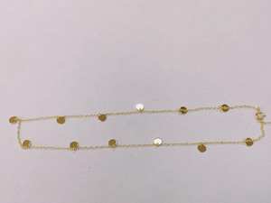 قلادة نسائية صغيرة مطلية بالذهب عيار 18, قلادة نسائية من الفضة الإسترلينية عيار 925 بتصميم صغير مطلي بالذهب عيار 18 - Product Image 4