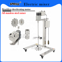 Agitateur électrique de type OCart SPRALL, qualité alimentaire, 220V, télécommande, levage automatique, mélangeur chimique, peinture, revêtement