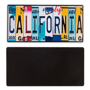 Imán de nevera de hojalata con logotipo personalizado para souvenirs turísticos - Product Image 5