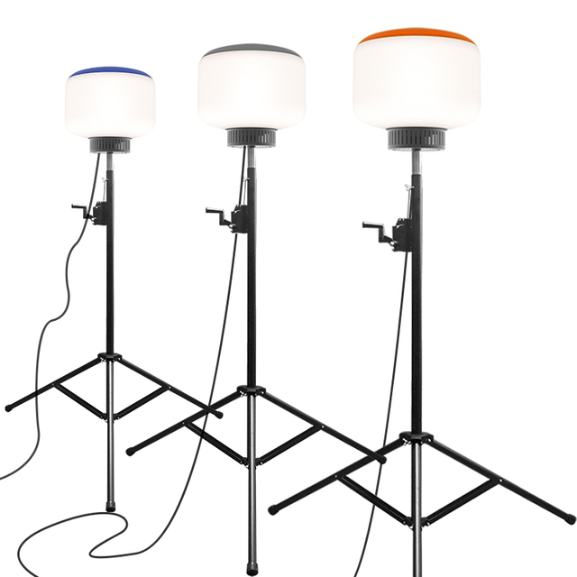 Construction Light Tower Outdoor 80W 100W Lighting Tower Led Balloon Light Mobile for Temporary Work