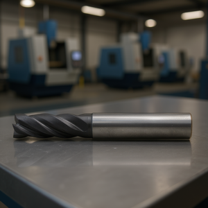 Fresa de carburo Ttake Ta1408 con recubrimiento Nano TiAlN, helicoidal de 35-38 grados, 4 filos - Product Image 3
