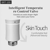 Termostato programable Beca BRT-100 TRV ZigBee para radiador, controlador de temperatura para calefacción de agua, material ABS, 220V
