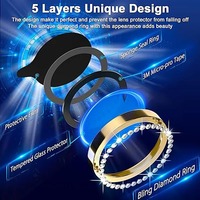 Protection d'objectif de caméra de luxe scintillante en verre avec cercle diamant pour iPhone 16 15 14 Pro Max 13 Pro, film de protection de caméra en métal œil d'aigle