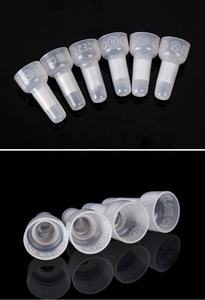 Connecteurs de bornes à sertir à extrémité fermée Connecteur de fil de câble d'alimentation en nylon 2P 22-16 16-14 12-10 Jauge <span class=keywords><strong>CE1</strong></span> 2 8 Connecteurs de fil en nylon - Product Image 5