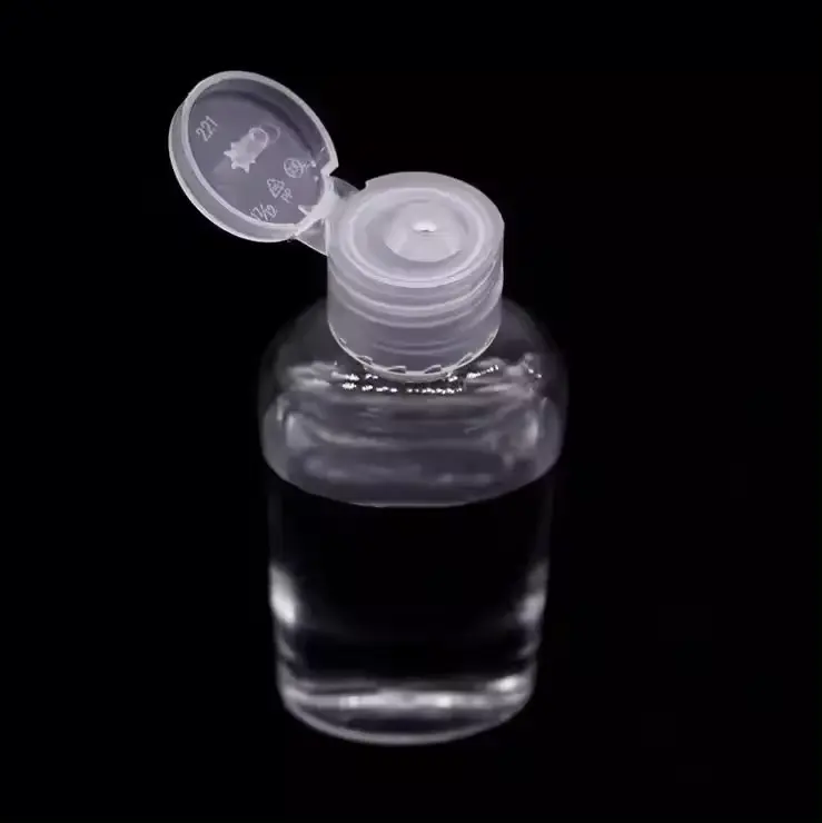 زجاجة بلاستيكية من جل 60 مل معقم لليدين زجاجة لغسيل الأيدي معقم لليدين