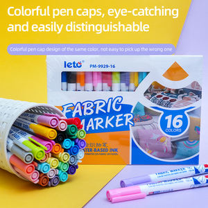 30 Colors <strong>Permanent</strong> Fabric <strong>Markers</strong> Pens <strong>Set</strong> -Non Toxic, Indelible and <strong>Permanent</strong> Fabric Paint Fine Point Textile <strong>Marker</strong> Pen - Product Image 1