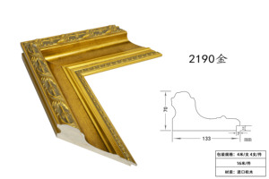 Hot Sales Decorative High Quality Wood TV <strong>Frame</strong> 50 55 <strong>65</strong> Gold Ornate Engrave <strong>Frame</strong> for TV Custom <strong>Frame</strong> Moulding - Product Image 5