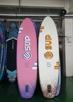 Planche de surf facile à transporter, planches de surf, planche à pagaie, planche de SUP tandem adaptée aux jeux aquatiques pour 2 personnes