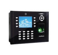 TCP/IP batería de respaldo integrada Sistema de control de Acceso de huellas dactilares asistencia de tiempo con software de servidor web