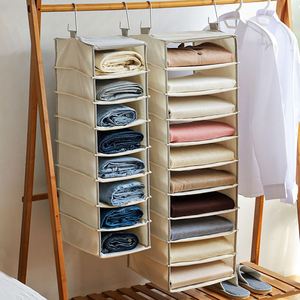 <b>Wardrobe</b> Hanging Clothes Organizer Layered Organization Bag with <b>Large</b> Capacity - Product Image 2