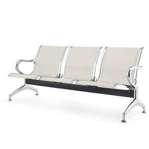 Nuevo Marco de silla de espera de Metal plateado, silla de espera de Metal, <span class=keywords><strong>Chaira</strong></span> para centro comercial, asiento de salón, silla de aeropuerto - Product Image 4