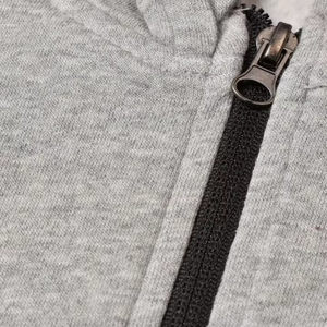 Sweat-shirt à capuche zippé en coton lourd de qualité supérieure pour homme, 500 g/m², confortable, respirant, essentiel pour l'hiver, cordon régulier - Product Image 6