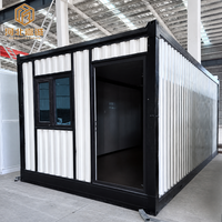 Fourniture en gros de 10 à 12 unités par conteneur 40HQ – Bureau de chantier modulaire en carton ondulé de 20 pieds, dortoir pour travailleurs, maison conteneur préfabriquée pliable en kit