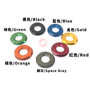 SOMOTO Taiwan Premium 6061 Aluminum CNC <b>Washers</b> M6 M8 M10 High-Grade Anodized Finish Multi-Color Options - Product Image 2