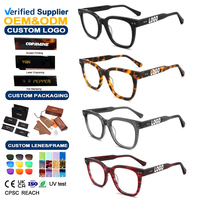 Magnifiques lunettes à monture rouge pour femme, montures de créateur en acétate, monture de haute qualité, monture épaisse pour femme