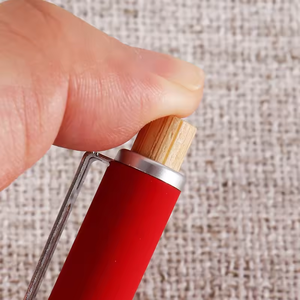 नई हॉट बिक्री मैट बॉलपॉइंट पेन इको फ्रेंडली लकड़ी बांस धातु बॉलपॉइंट पेन के साथ धातु बॉलपॉइंट पेन - Product Image 6