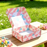 Boîtes en carton ondulé kraft personnalisées, recyclables, pour emballage de bougies, avec gaufrage et impression de logo pailleté