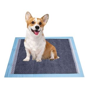 Vente en gros de coussinets pour animaux de compagnie jetables extra larges, super absorbants, anti-fuites, en fibres de coton, écologiques, pour l'apprentissage de la propreté des chiots et l'extérieur - Product Image 5