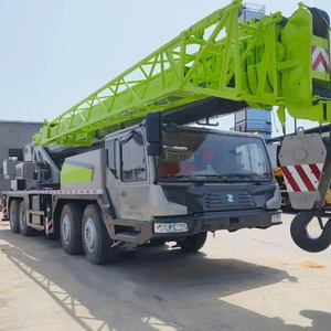 Grue sur camion Zoomlion d'occasion 50T, pompe hydraulique et moteur en parfait état, grue de chantier économique à vendre - Product Image 1