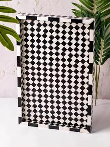 ถาดเสิร์ฟอาหารทรงสี่เหลี่ยมผืนผ้าดีไซน์ประณีตถาดรองกระดูก - Product Image 4