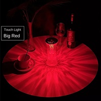 Diffuseur d'arômes LED à commande tactile, lampe humidificateur d'air, lumière de nuit colorée
