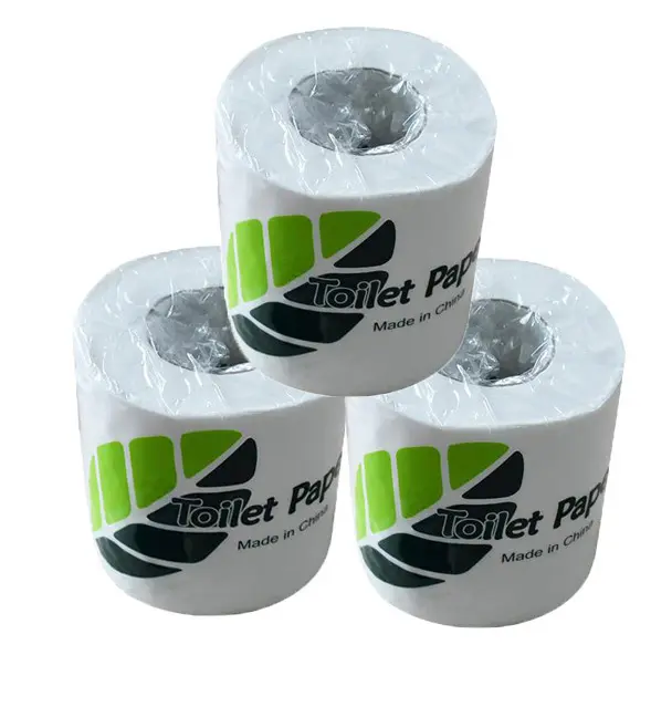 Quality Cotton Made Cheap Bulk Disposable Super Soft Supplier Pape 4 lagen Organic Toilet Tissue Maker