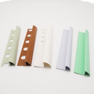 Decorative Modern <strong>Plastic</strong> PVC <strong>Corner</strong> Edge <strong>Trim</strong> for Ceramic Tiles-Durable &amp; Waterproof for Hotels - Product Image 3