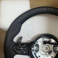 Volant en cuir pour BMW Série 3, Série 5, M3, M5, M6, F10, F15, F12, F16, F20, F25, F26, F30, F31, F32, F35, F36, F80, E70, E71, E90, E91, X5, X3