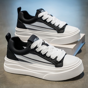 Nouvelles Chaussures Décontractées Respirantes en Maille pour l'Été 2026, Légères à Semelle Épaisse, Tendance Mode, Chaussures Basses pour Hommes - Product Image 4