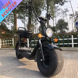 Scooter elétrico duplo evo, citycoco 2000w bicicleta citychocolate/woqu yide scooter elétrico 2023 produtos novos