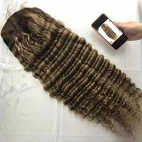 Vente en gros paquet d'extension de cheveux humains indiens bruts perruque frontale brésilienne de haute qualité blender cheveux humains