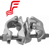 Coupleur à angle droit galvanisé à chaud robuste pour échafaudage à fixation par tube, connexion haute résistance pour la construction