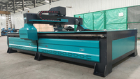 Machine de découpe plasma CNC avec dispositif rotatif, tête de perçage 1325 1530, plaque et tube de coupe, prix bas, qualité européenne 2021