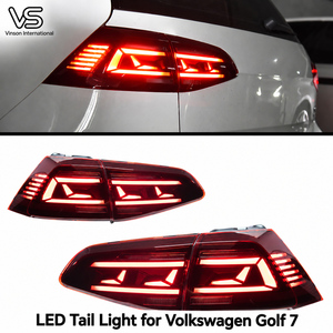 Luz Trasera LED MK7 2013-2017 con Luz de Circulación Diurna y Señal de Giro para Volkswagen Golf 7 / 7.5, Suministro Personalizado para Pedidos al por Mayor - Product Image 1