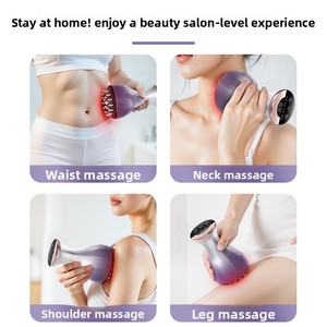 Nuevo Cepillo Eléctrico Meridian, Dispositivo de Calentamiento Corporal Completo Universal, Función Musical, Compresa Caliente, Masaje de Cuello, Espalda y Hombros - Product Image 2