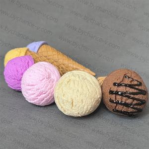 Accessoires d'affichage <span class=keywords><strong>de</strong></span> décor sur le thème <span class=keywords><strong>de</strong></span> l'été modèle <span class=keywords><strong>de</strong></span> cône <span class=keywords><strong>de</strong></span> crème glacée réaliste ne faisant jamais fondre la crème glacée artificielle maquette <span class=keywords><strong>de</strong></span> <span class=keywords><strong>jouet</strong></span> <span class=keywords><strong>de</strong></span> blagues pratiques - Product Image 6