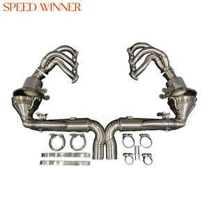 Speedwinner ท่อไอเสียประสิทธิภาพสูงและระบบท่อไอเสียแบบวาล์วสำหรับรุ่น PORSCHE 911 992 GT3/GT3 RS 2020 + 4.0L - Product Image 1