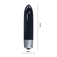 Meistverkaufter Single-Speed Bullet Vibrator, kompakte Taschenformat-Größe, diskreter, starker Vibrationsstimulator