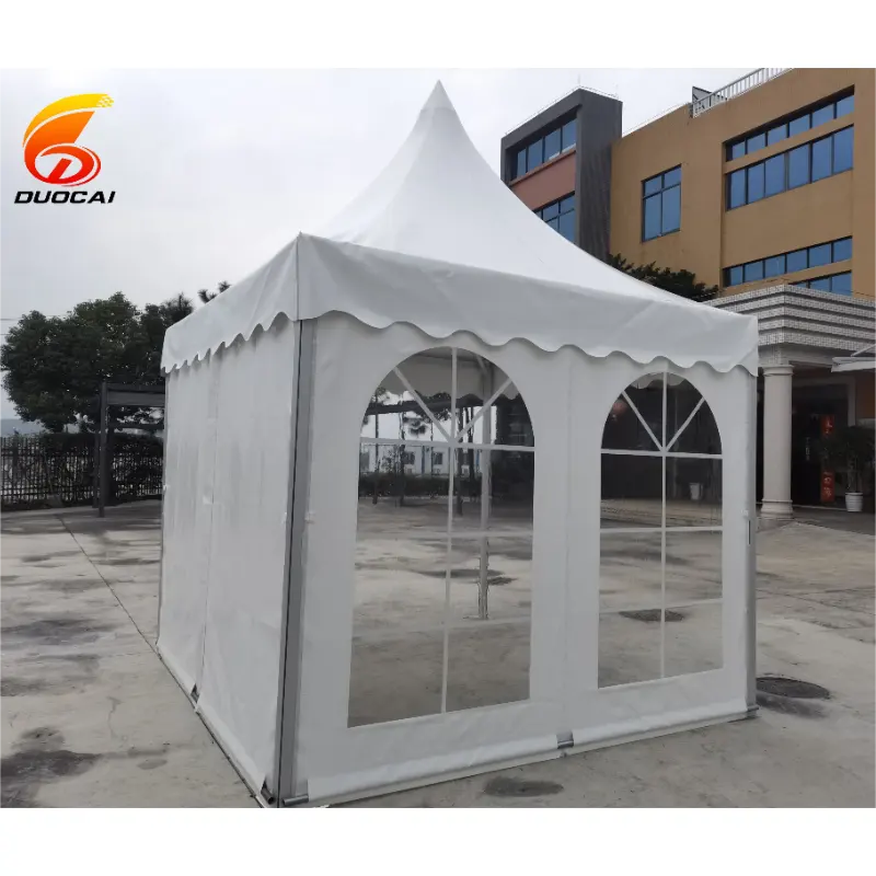 Açık su geçirmez PVC Pagoda çadırı fuar düğün etkinlik çadırı eğlence çadırı
