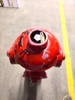 Bouche d'incendie à baril humide extérieur en gros DN100/DN150 avec plusieurs ports de sortie équipement de lutte contre l'incendie et accessoire