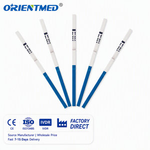 Kit <span class=keywords><strong>de</strong></span> Cassette Mainstream 2 en 1 para Detección Temprana <span class=keywords><strong>de</strong></span> <span class=keywords><strong>Embarazo</strong></span> (HCG) <span class=keywords><strong>con</strong></span> 3 Tiras <span class=keywords><strong>de</strong></span> 4mm, el Mejor para Veterinaria, Solo HCG, 1 Tira Nepal, Disponible en Línea - Product Image 1