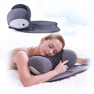 Alfhay Cervical Neck Massager Pillow Red Light Tecnología de calor y presión de aire para aliviar el estrés
