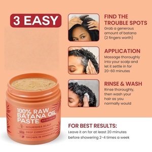 Olio di Batana Puro al <span class=keywords><strong>100</strong></span>% OEM con Etichetta Privata, Pasta Idratante e Riparatrice per Capelli - Product Image 5