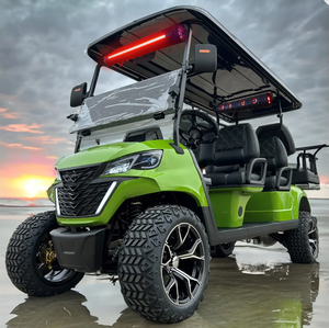 Carrito de <span class=keywords><strong>Golf</strong></span> Eléctrico de 6 Plazas con Ruedas Sólidas, Alimentado por Batería de 72V 7.5kw, con Certificación CE - Product Image 1