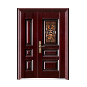 TECHTOP Ensemble double porte de qualité supérieure avec <span class=keywords><strong>une</strong></span> porte latérale plus petite Durabilité exceptionnelle Design élégant pour améliorer la sécurité - Product Image 6