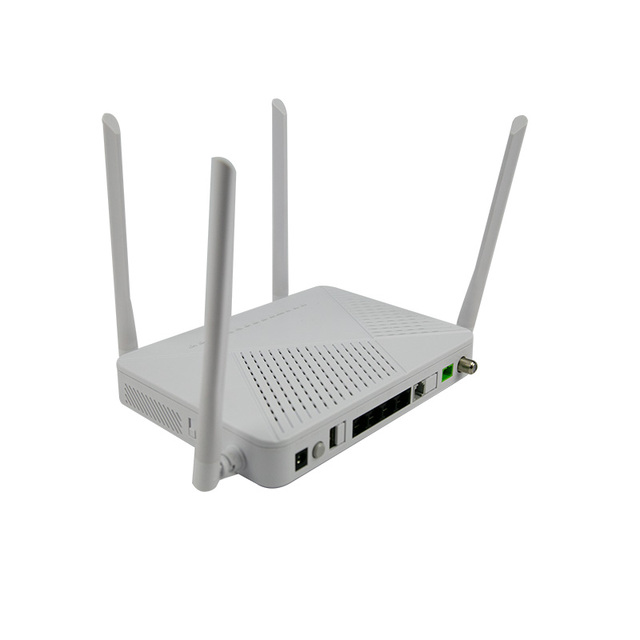 Router FTTH 4GE 2.4G/5.8G dual-band WIFI with multi-SSID function Network Ont Epon  R4 Series XPON ONU
