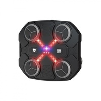 Cible de boxe musicale électronique pour enfants, en plastique, pour entraînement rythmique à domicile, jouet de fitness sportif anti-stress, cadeau